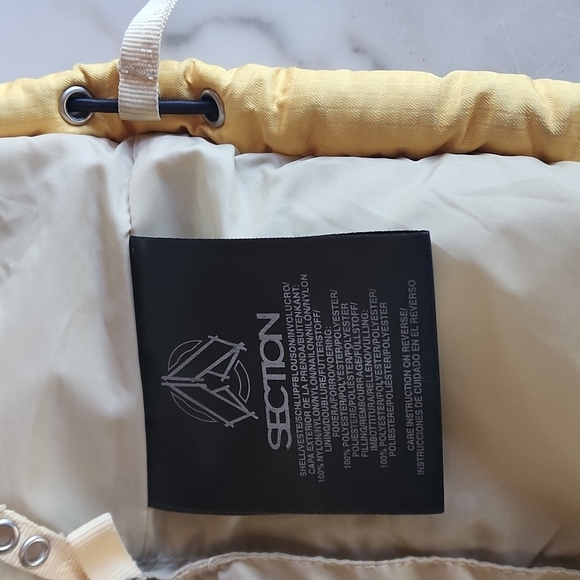 Section VTG Y2K Retro Nylon Snowboard Ski Jacket Women's Size XSmall - Picture 9 of 16